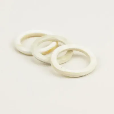 Jewelry - Set of 3 ivory clog rings in Size S - L INDOCHINEUR X RIVÊT