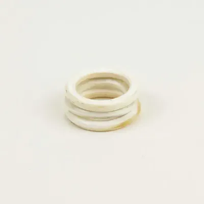 Jewelry - Set of 3 black horn rings in Size S - L INDOCHINEUR X RIVÊT