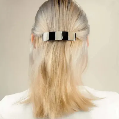 Barrettes - Small Damier barrette - L INDOCHINEUR X RIVÊT