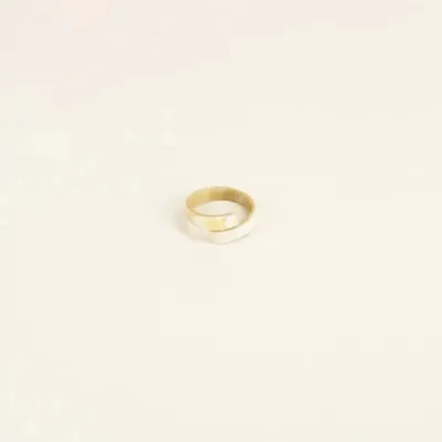Jewelry - Ruban ring in blond horn size S - L INDOCHINEUR X RIVÊT