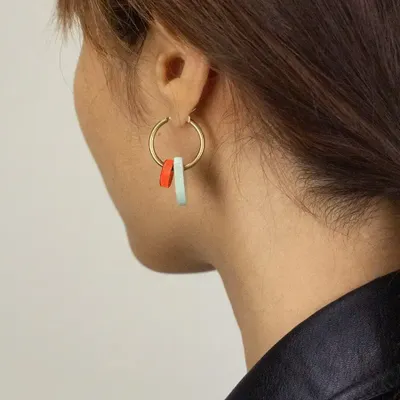 Jewelry - Méandre hoop earrings - L INDOCHINEUR X RIVÊT