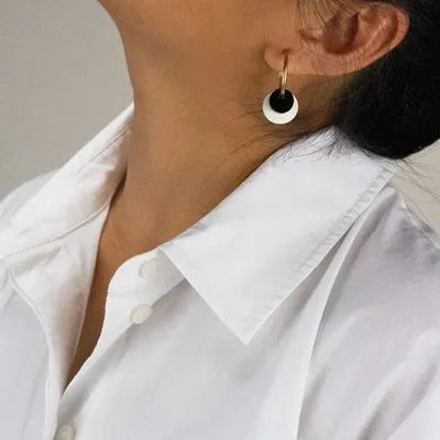 Jewelry - Hébra hoop earrings - L INDOCHINEUR X RIVÊT