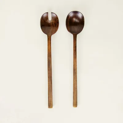 Kitchen utensils - Small Baguette cutlery in wood - L INDOCHINEUR X RIVÊT