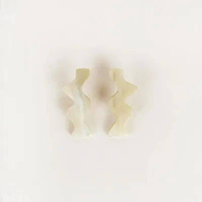 Jewelry - Blond horn Flux earrings - L INDOCHINEUR X RIVÊT