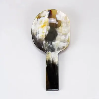 Kitchen utensils - Black horn with yellow lacquer rice spoon - L INDOCHINEUR X RIVÊT