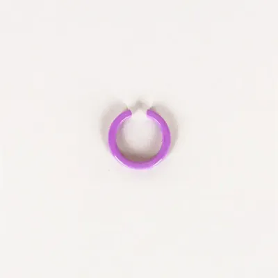 Jewelry - Set of 3 fine earcuffs in horn and pink lacquer 10-12-16 mm - L INDOCHINEUR X RIVÊT