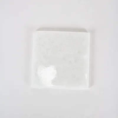 Glass - Sample of white marble veined from Nghe An (shiny finish) - L INDOCHINEUR X RIVÊT