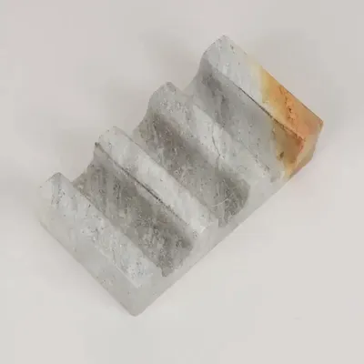 Kitchen utensils - Tacos holder in grey marble - L INDOCHINEUR X RIVÊT
