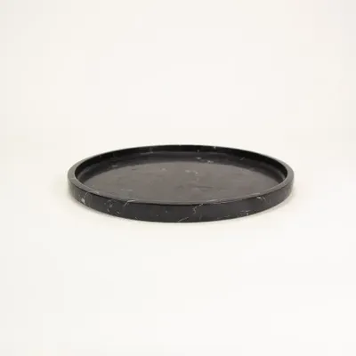 Plateaux - Très grand plateau Cassiopée en marbre blanc veiné - L INDOCHINEUR X RIVÊT