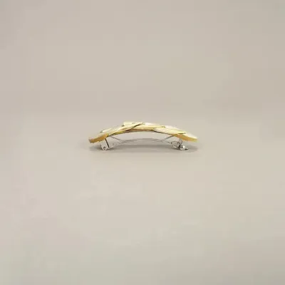 Barrettes - Hair clip Tresse in blond horn - L INDOCHINEUR X RIVÊT