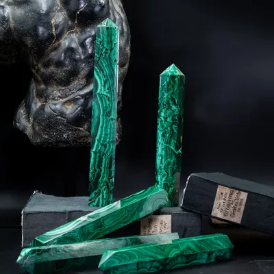 Objets de décoration - Collection de Malachite - ATELIERS DAVOY