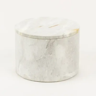 Coffrets et boîtes - Boîte Jupiter en marbre gris ocre - L INDOCHINEUR X RIVÊT
