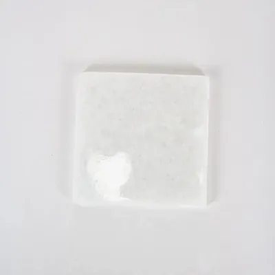 Glass - Sample of translucent white marble (mat finish) from Yen Bai - L INDOCHINEUR X RIVÊT