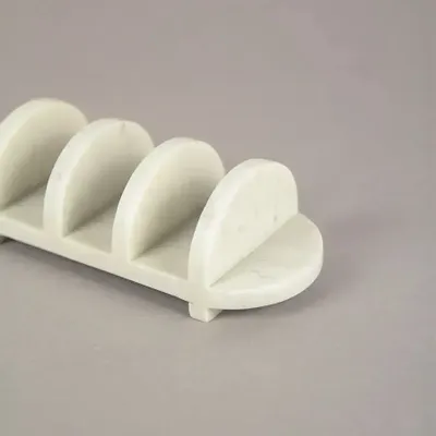 Ustensiles de cuisine - Présentoir Tacos A en marbre noir - L INDOCHINEUR X RIVÊT