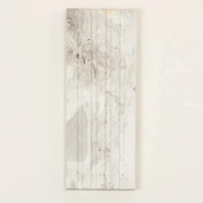 Porte-savons - Grand porte savon Sirius en marbre blanc - L INDOCHINEUR X RIVÊT