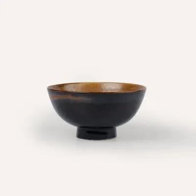 Bowls - Set of 4 red Hoa Bien bowls in ceramic, 300ml - L INDOCHINEUR X RIVÊT