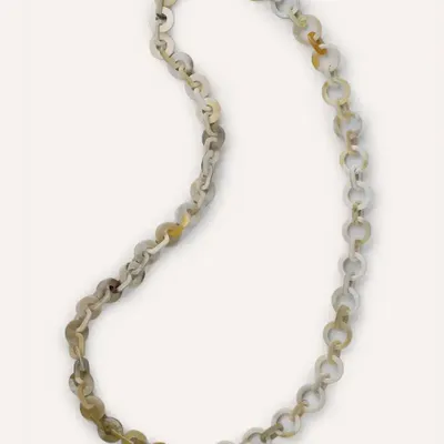 Jewelry - Long necklace in blonde horn - L INDOCHINEUR X RIVÊT