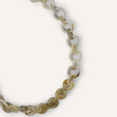 Jewelry - Long necklace in blonde horn - L INDOCHINEUR X RIVÊT
