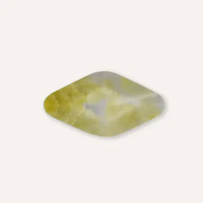 Accessoires à fixer - Patère diamant losange, marbre jade verte, L - L INDOCHINEUR X RIVÊT