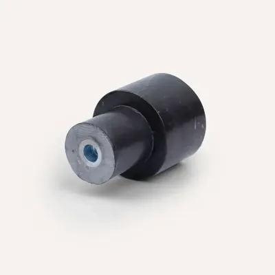 Mounting accessories - Tube coat hook, black natural stone, G - L INDOCHINEUR X RIVÊT