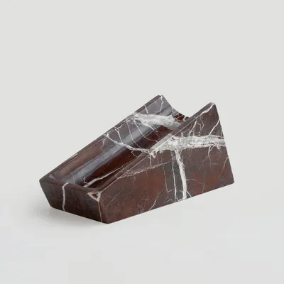 Platter and bowls - ROSSO LEVANTO MARBLE WINE STAND - KIWANO CONCEPT