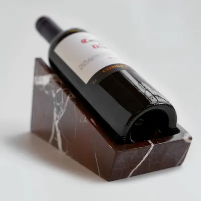 Platter and bowls - ROSSO LEVANTO MARBLE WINE STAND - KIWANO CONCEPT