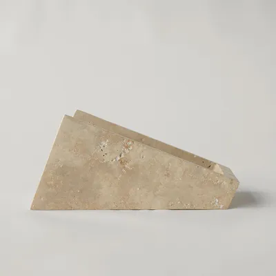 Platter and bowls - TRAVERTINE WINE STAND - KIWANO CONCEPT