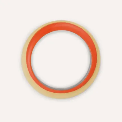 Bracelets - Bracelet Tu Vi en corne et laque 3 couleurs, feu, terre et eau, taille S - L INDOCHINEUR X RIVÊT