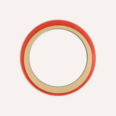 Bracelets - Bracelet Tu Vi en corne et laque 2 couleurs, bois et feu, taille L - L INDOCHINEUR X RIVÊT