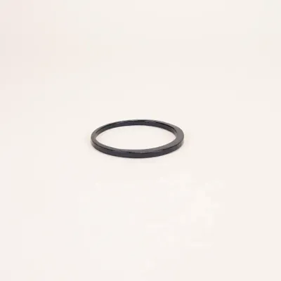 Bracelets - Irregular Tu Vi bracelet in horn and Metal grey lacquer size M - L INDOCHINEUR X RIVÊT