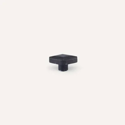 Accessoires à fixer - Bouton de meuble diamant losange, corne noire Africaine, L - L INDOCHINEUR X RIVÊT