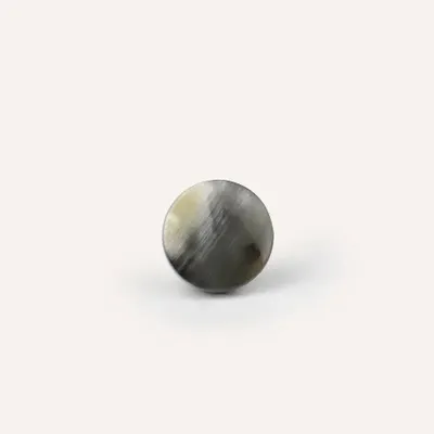 Accessoires à fixer - Bouton de meuble petit disque, marbre noir Hoa Binh, B - L INDOCHINEUR X RIVÊT