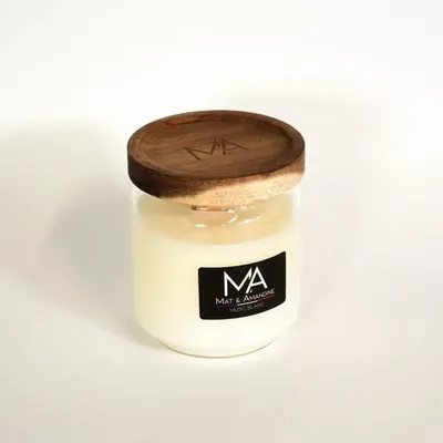 Decorative objects - BERGAMOT - Scented Candle (Medium Jar) - MAT AMANDINE