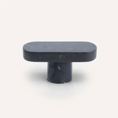 Accessoires à fixer - Patère ovale, corne noire Africaine, F - L INDOCHINEUR X RIVÊT