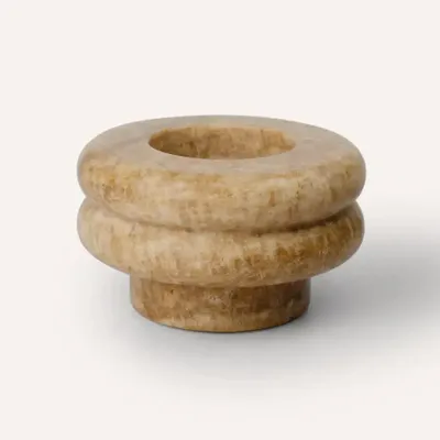 Flower pots - Organic black marble pot - L INDOCHINEUR X RIVÊT