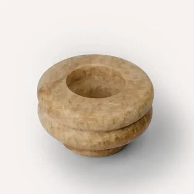 Pots de fleurs - Pot organique en marbre noir - L INDOCHINEUR X RIVÊT