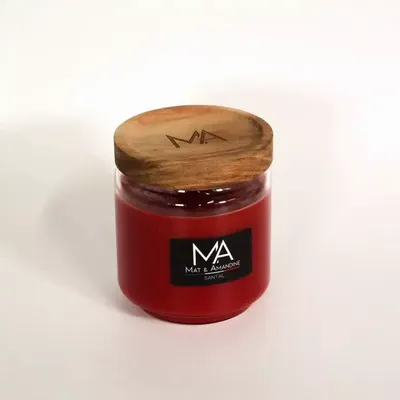 Decorative objects - SANTAL - Scented Candle (Medium Jar) - MAT AMANDINE