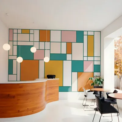 Papiers peints - Papier peint N°746 - Hommage à Piet - WELLPAPERS