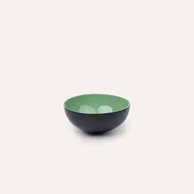 Bowls - Coconut bowl jade green and black lacquer - L INDOCHINEUR X RIVÊT