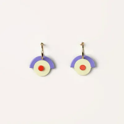 Jewelry - Lacquered horn hoop earrings - L INDOCHINEUR X RIVÊT