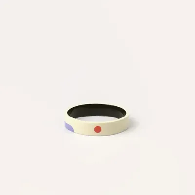 Bracelets - Tricolor horn and lacquer bracelet, size M - L INDOCHINEUR X RIVÊT