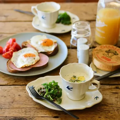 Assiettes au quotidien - Early bird - assiette/tasse/bol/théière - MARUMITSU POTERIE