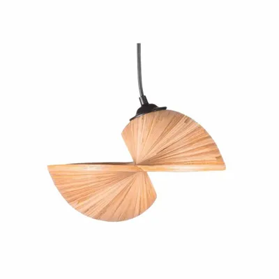 Hanging lights - EKO - Bamboo pendant lamp - shell shape - HYDILE