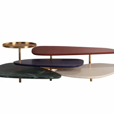 Coffee tables - La Toile Center Table Handmade in Portugal By Malabar - MALABAR