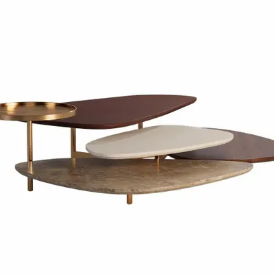 Coffee tables - La Toile Center Table Handmade in Portugal By Malabar - MALABAR