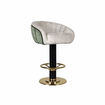 Chairs - Vivien Swivel Bar Chair Made in Portugal By Ottiu - OTTIU