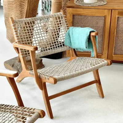 Fauteuils - Fauteuil en rotin tressé - JUNE - HYDILE