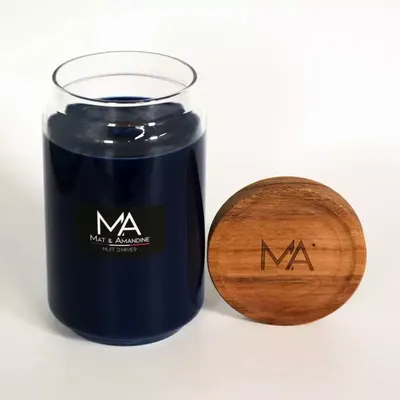 Objets de décoration - NUIT D'HIVER - Bougie parfumée (Grande Jarre) - MAT AMANDINE