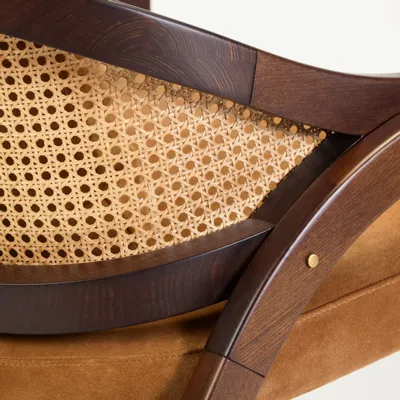 Fauteuils - Fauteuil Wormley en frêne teinté et Nobuk - DUISTT