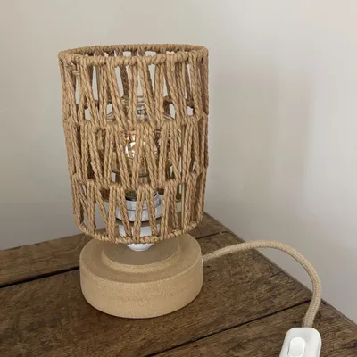 Objets de décoration - Lampe à poser en Grès Roux - LES POTERIES DE SWANE